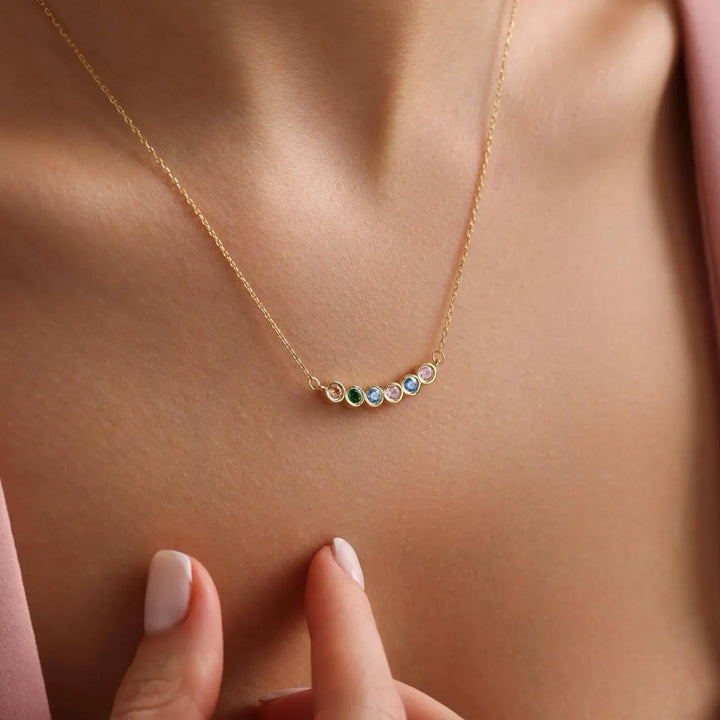 BIRTHSTONE NECKLACE