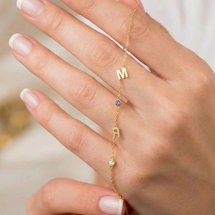 ELEGANT BRACELET WITH STONES
