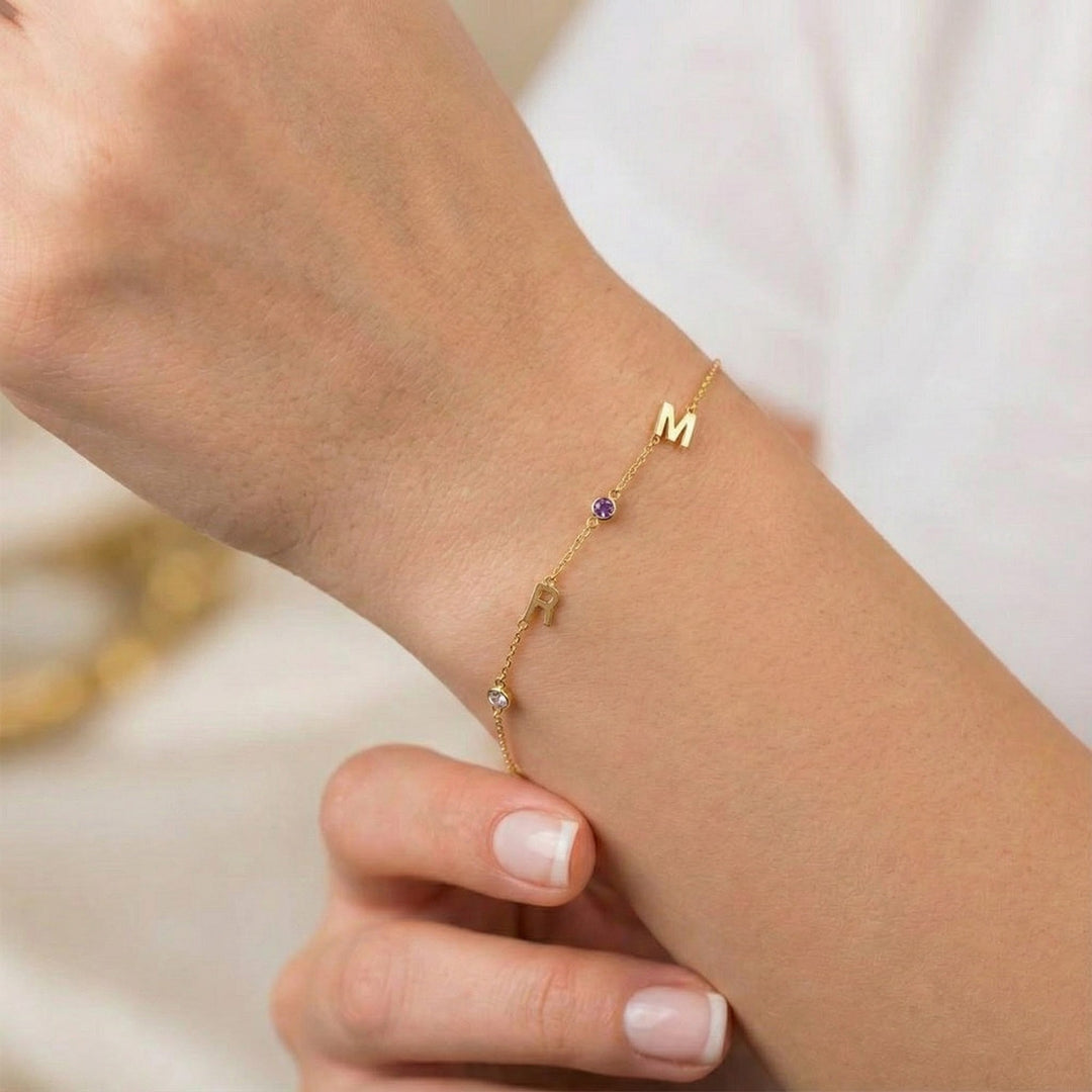 ELEGANT BRACELET WITH STONES