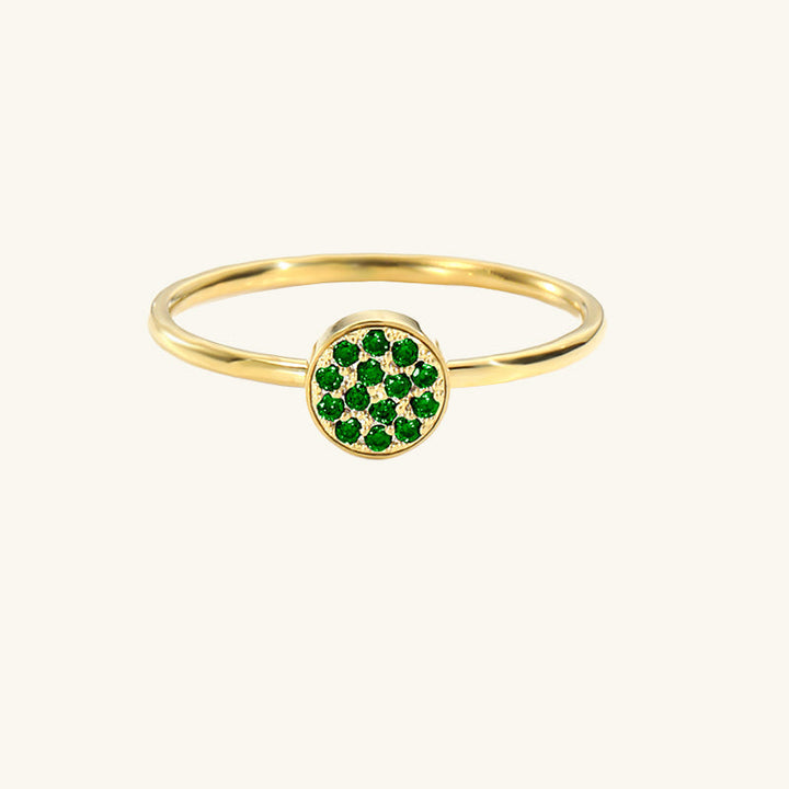 CLASSIC RING WITH BIRTHSTONE