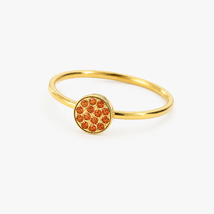 CLASSIC RING WITH BIRTHSTONE