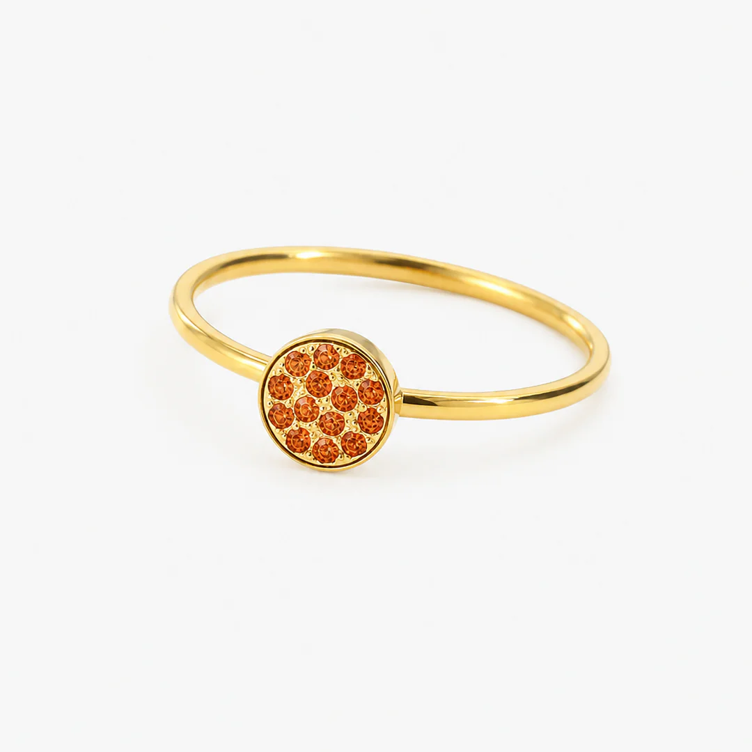 CLASSIC RING WITH BIRTHSTONE