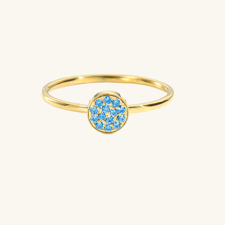 CLASSIC RING WITH BIRTHSTONE