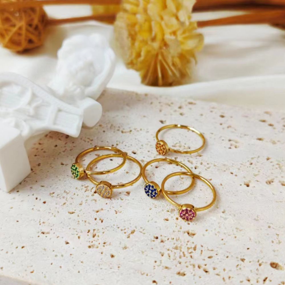 CLASSIC RING WITH BIRTHSTONE
